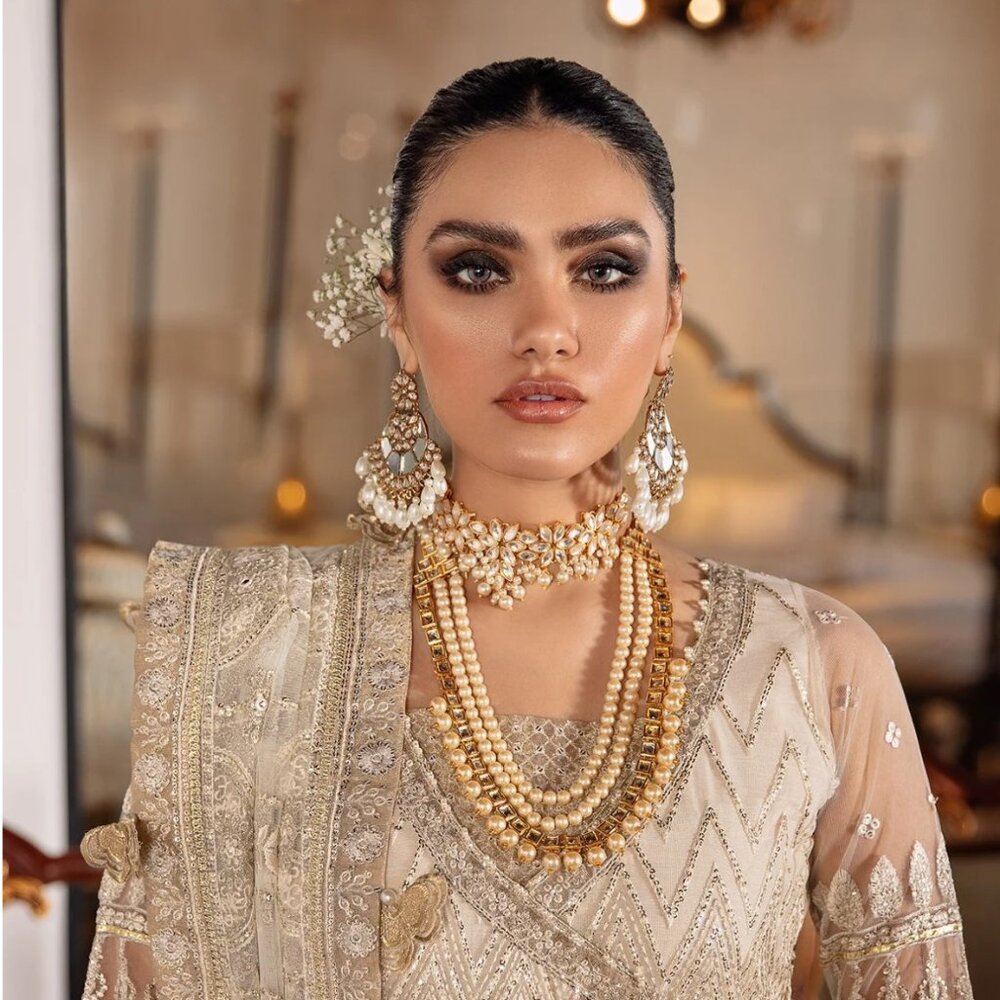 Angrakha Dress (Traditional Indian Outfit; Brand: Baroque)
